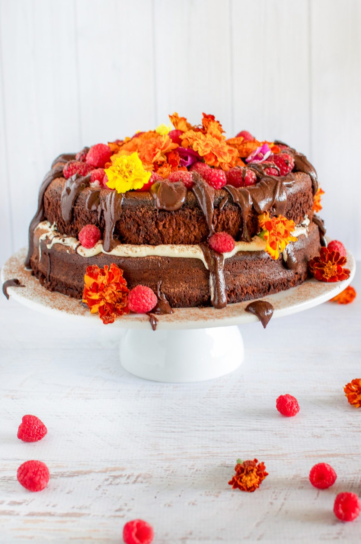 gluten and dairy free chocolate celebration cake claire k creations