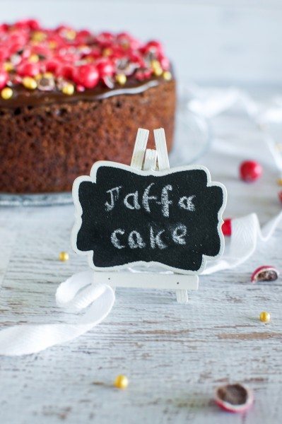 Choc orange and almond aka Jaffa cake via www.clairekcreations.com
