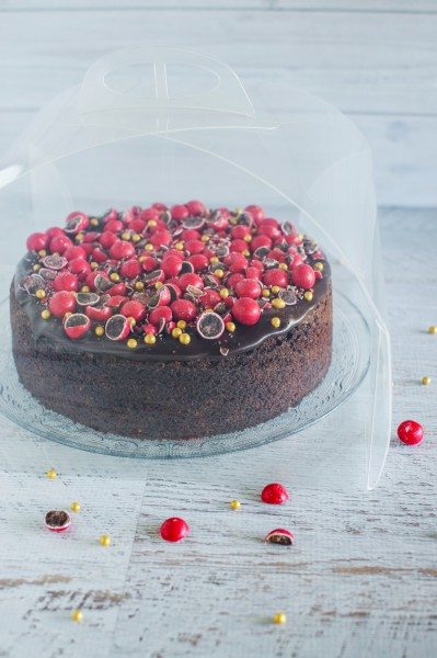 Choc orange and almond aka Jaffa cake via www.clairekcreations.com