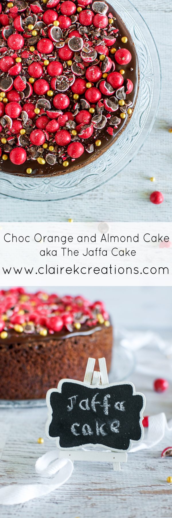 Choc orange and almond aka Jaffa cake - Claire K Creations