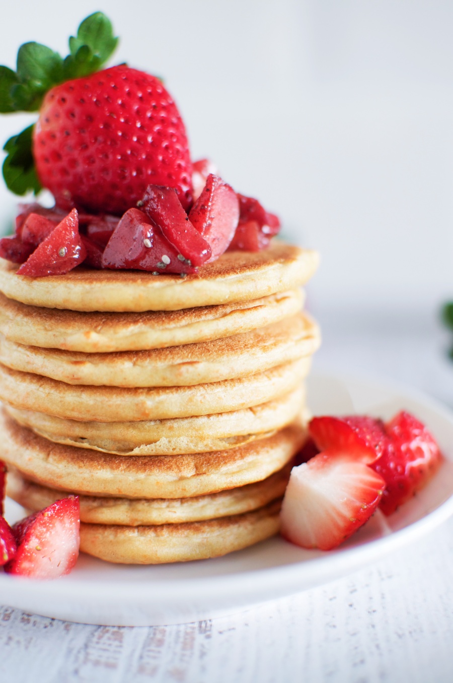 Sourdough pancakes (refined sugar free) Claire K Creations