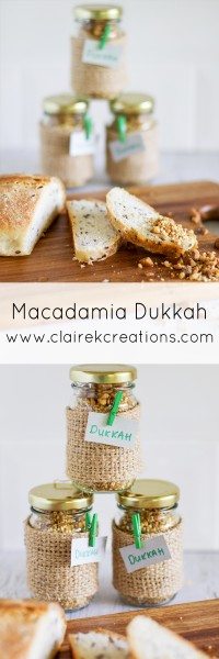 Macadamia Dukkah homemade christmas gift