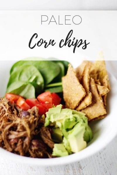 Paleo corn chips via www.clairekcreations.com