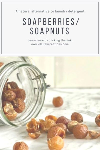 how to use soapberries or soapnuts in place of laundry detergent