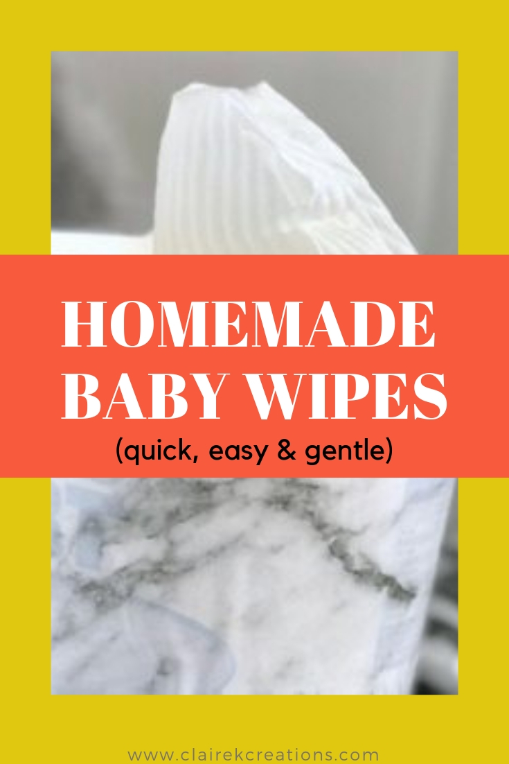 Homemade natural baby wipes (simple, inexpensive DIY recipe)