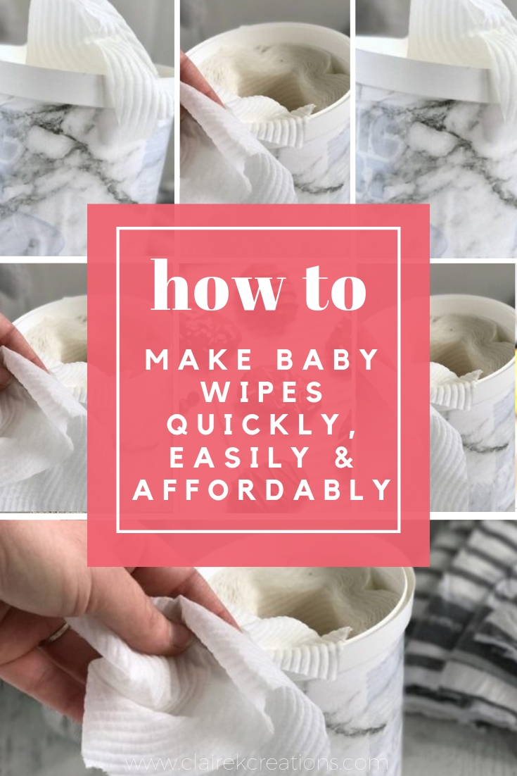 Homemade natural baby wipes (simple, inexpensive DIY recipe)