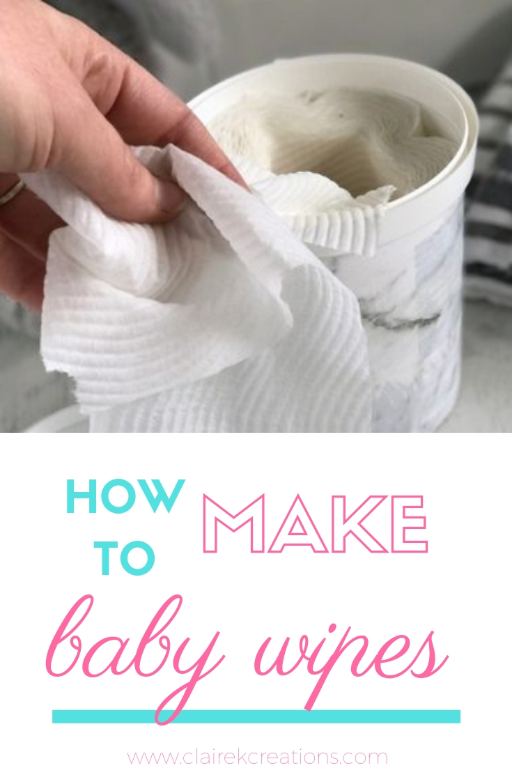 Homemade natural baby wipes (simple, inexpensive DIY recipe)