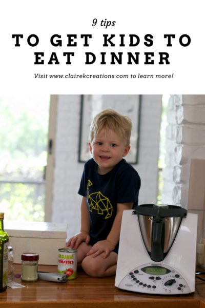 9 tips to get kids to eat dinner