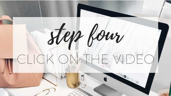 Step four to download video from a private facebook group