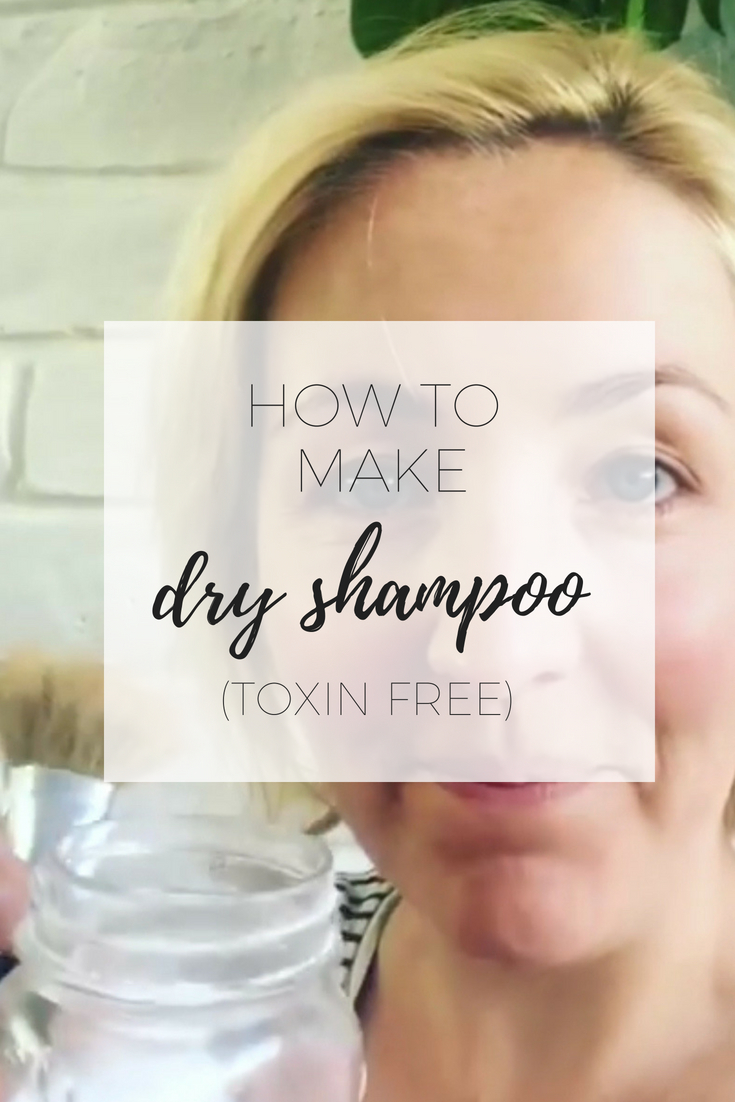 How to make dry shampoo using a common kitchen ingredient (no toxins!)