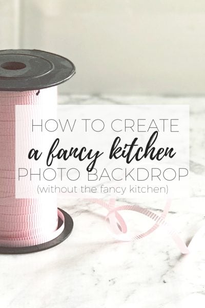 How to create a fancy kitchen photo backdrop (without the fancy kitchen) (2)