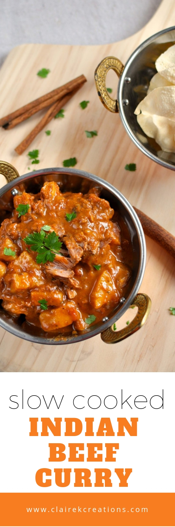 Slow cooked Indian beef curry Claire K Creations