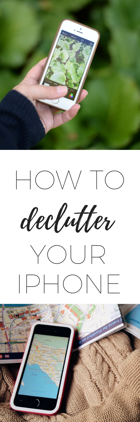 How to declutter your iphone