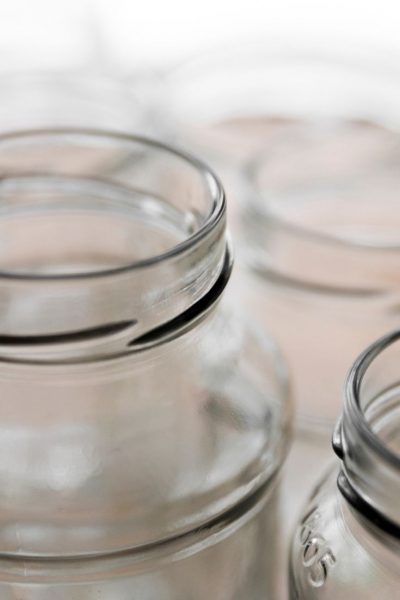 Glass jars