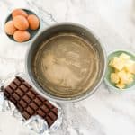 Greased round springform cake tin - how to grease and line a round cake tin