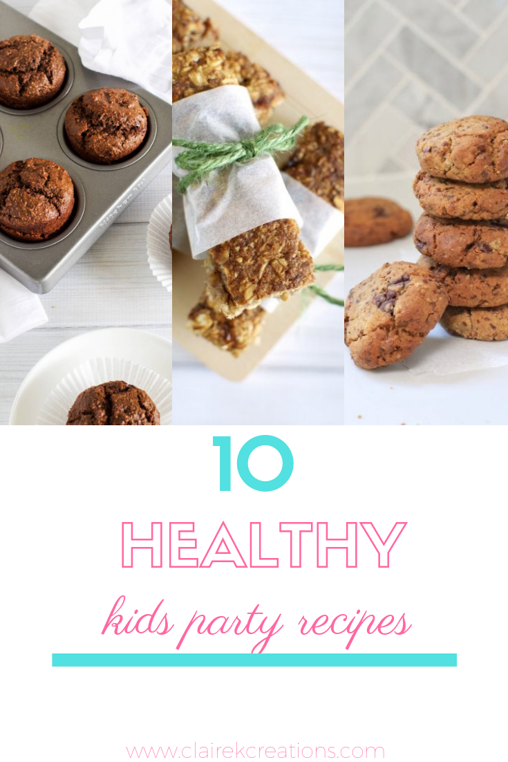 10 healthy kids party recipes that are easy to make