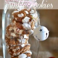 Chocolate crinkle cookies - Foodie Secret Santa