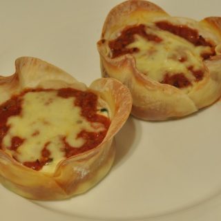 Individual lasagnas - Claire K Creations
