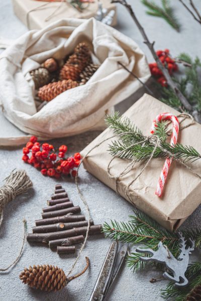 DIY Brown Paper Christmas Wrapping Ideas