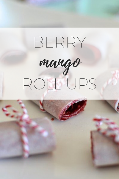 Berry Mango Roll Ups