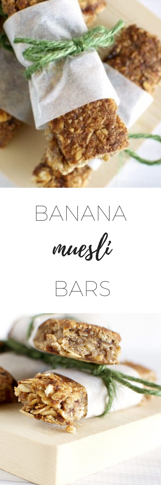 Banana Muesli Bars delicious, quick and easy snacks.