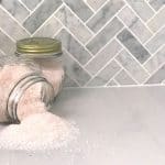 Peppermint bath salts