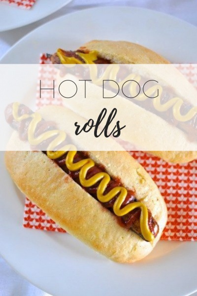 Hot dog rolls - soft, fluffy and delicious.