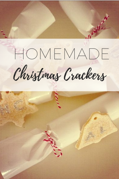Homemade christmas crackers - easy to make and delicious!