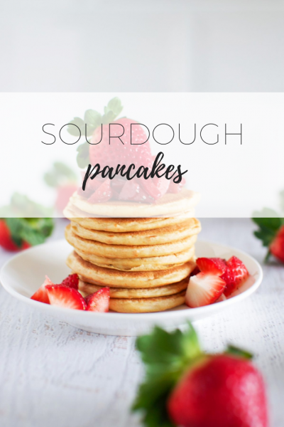 Sourdough pancakes
