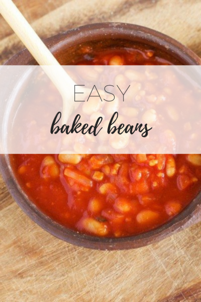 Easy baked beans