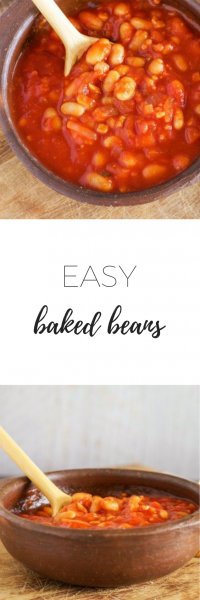 Easy baked beans
