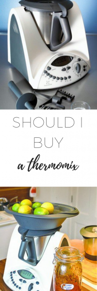 Should I buy a thermomix