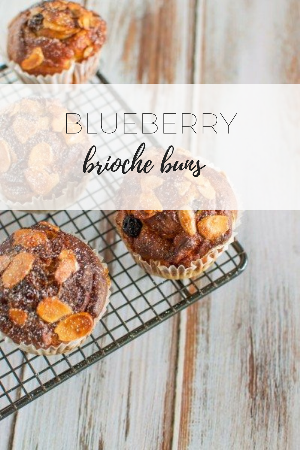 Blueberry brioche buns