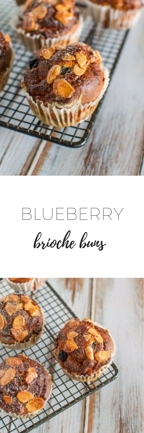 Blueberry brioche buns