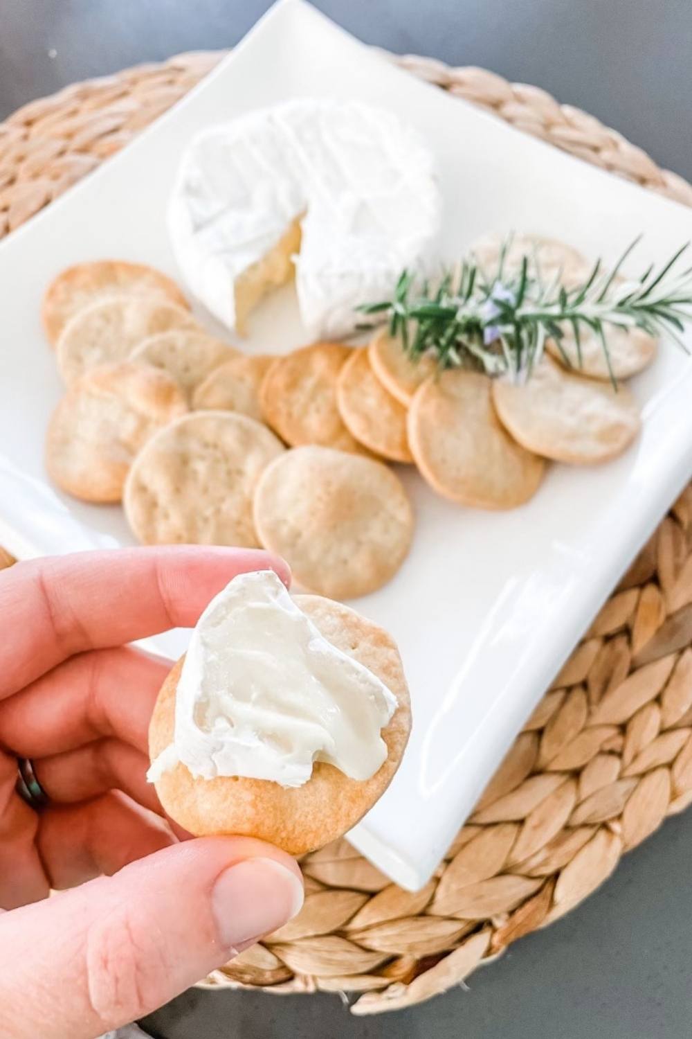Easy homemade water crackers 4 ingredients
