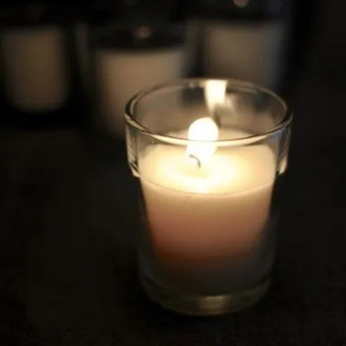 Candle in the dark