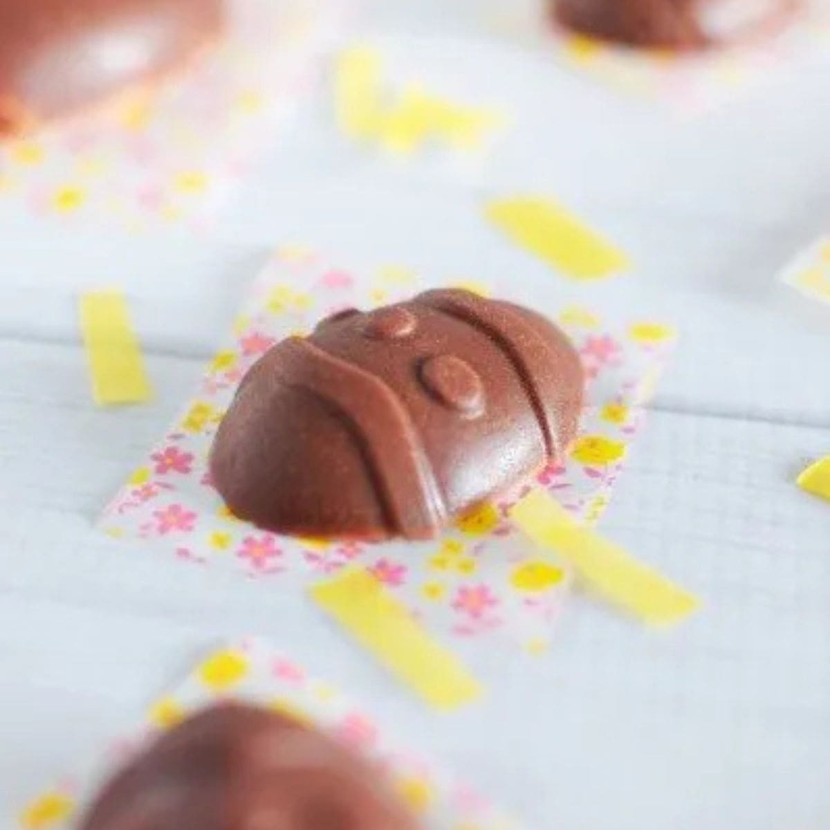 Healthy chocolate easter eggs