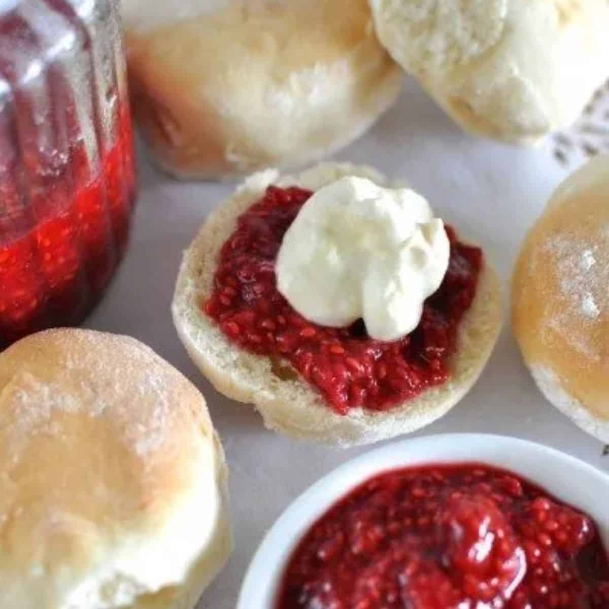 Paleo raspberry jam