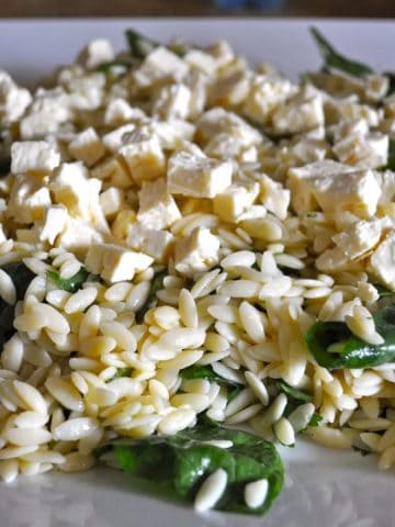 Lemon risoni salad