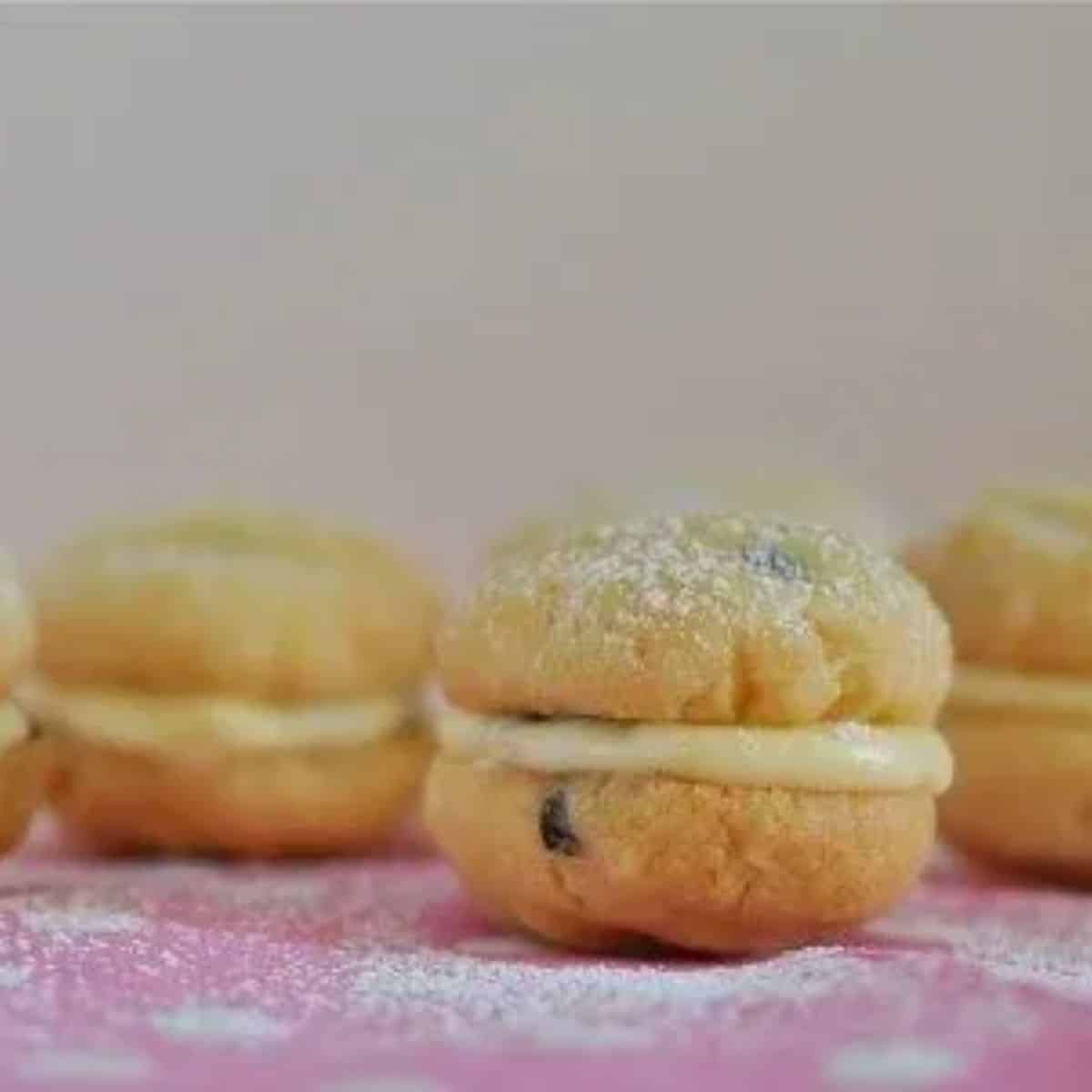 Passionfruit melting moments