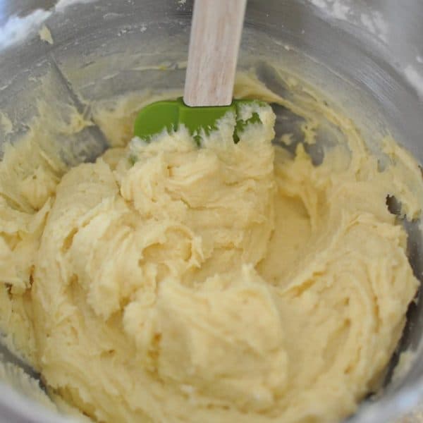 Add milk to cake batter