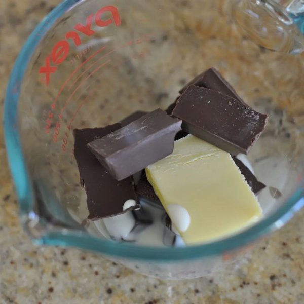 Afghan biscuits - melting icing ingredients