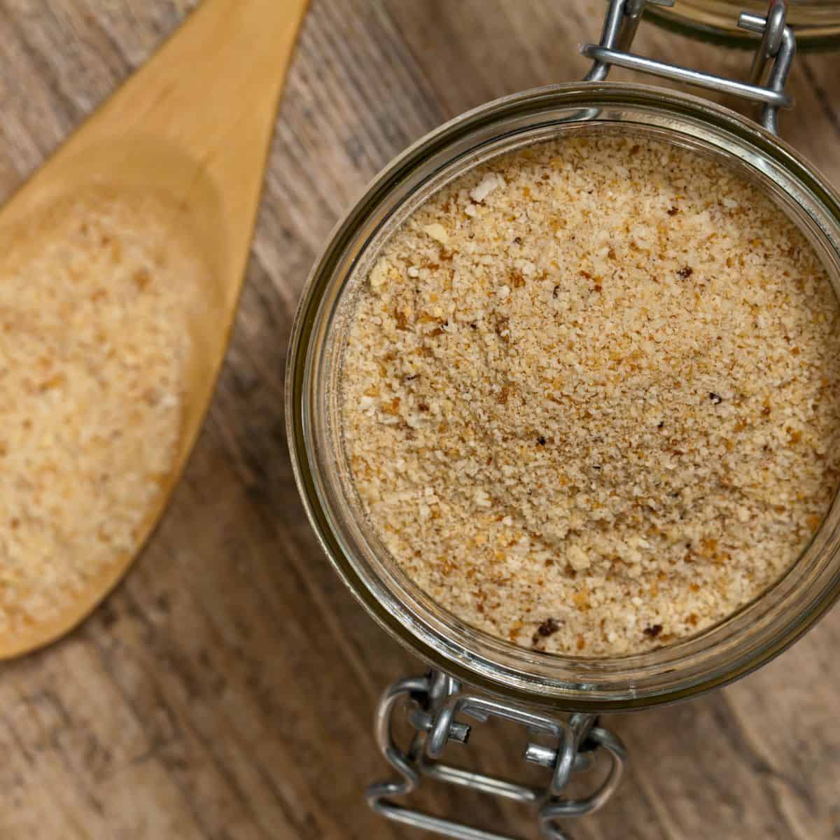 Sourdough breadcrumbs