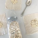 DIY oatmeal baby bath pouches (skin soothing soak)