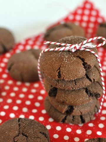 Mexican chocolate snickerdoodles (hot chocolate cookies)