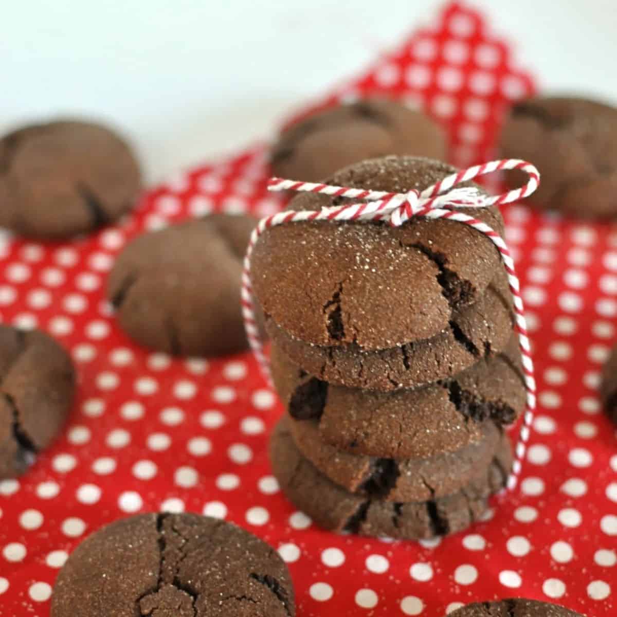 Mexican chocolate snickerdoodles (hot chocolate cookies)