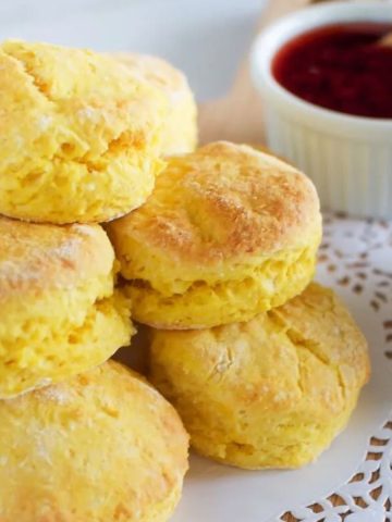 Classic pumpkin scones_ simple CWA recipe (no mixer)