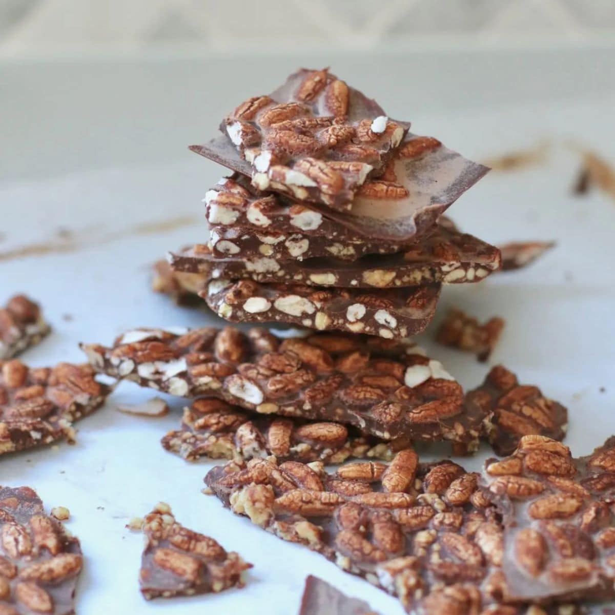 raw mint chocolate with peanut butter