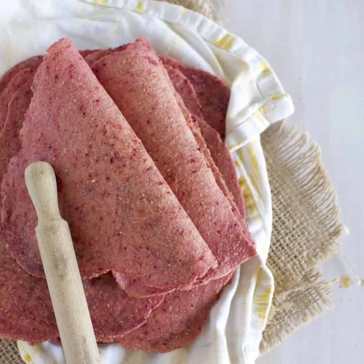 Beetroot flatbread