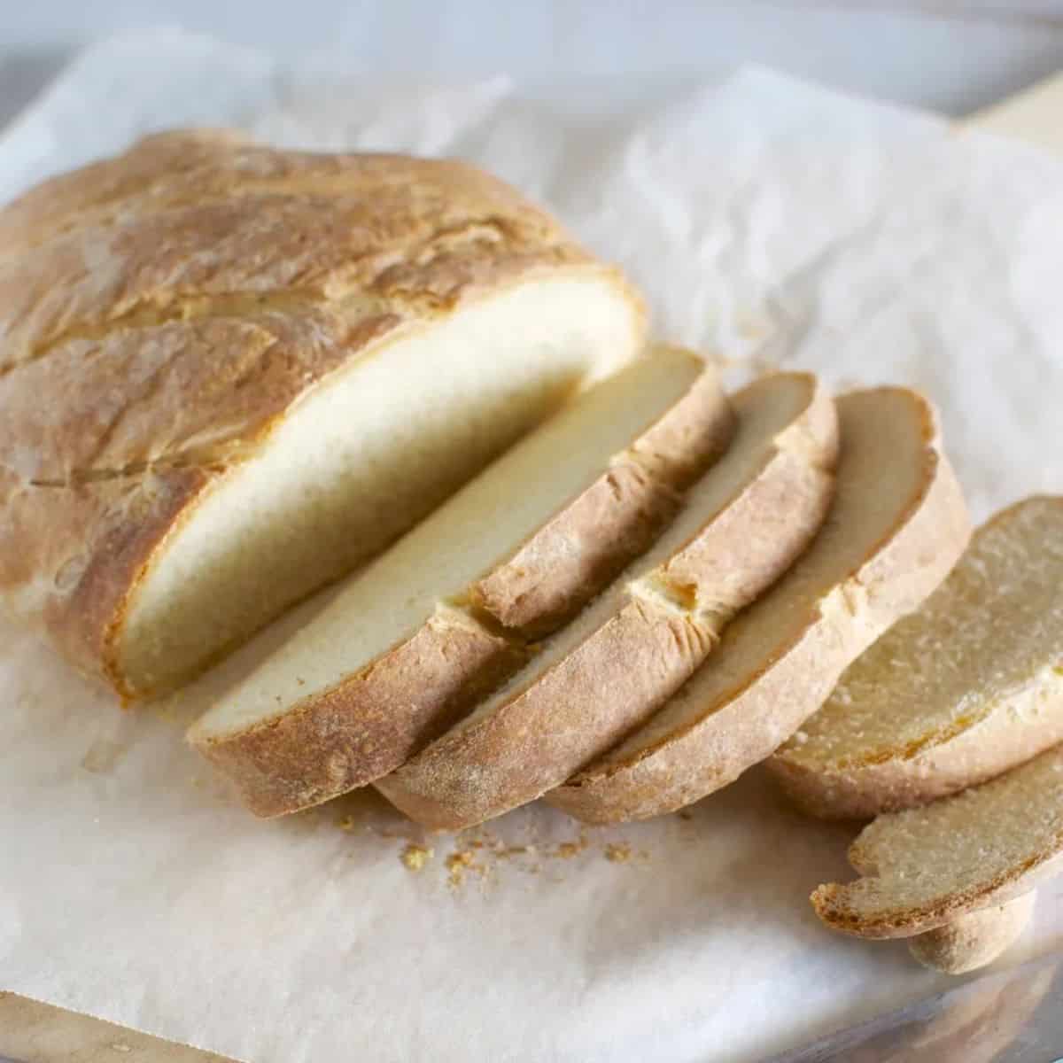 Crusty Italian bread